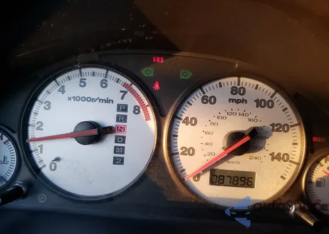 2002 Honda Civic Ex из США, поврежденный, VIN 2HGES26762H538962